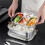 304 Stainless Steel Lunch Box Double-Layer 1800ML 8