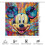 Σετ κουρτινών μπάνιου Mickey family με αντιολισθητικό χαλάκι μπάνιου και 2