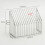 Siphon de sol d'angle mural en acier inoxydable (1 pièce) 3