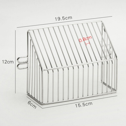 Siphon de sol d'angle mural en acier inoxydable (1 pièce) 2