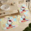 Ensemble rideau de douche Hello Kitty avec tapis de bain antidérapant et 6