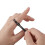 Ring Sizer Kit Plastic Spring Coil Silver Cloth UK Sizes 5