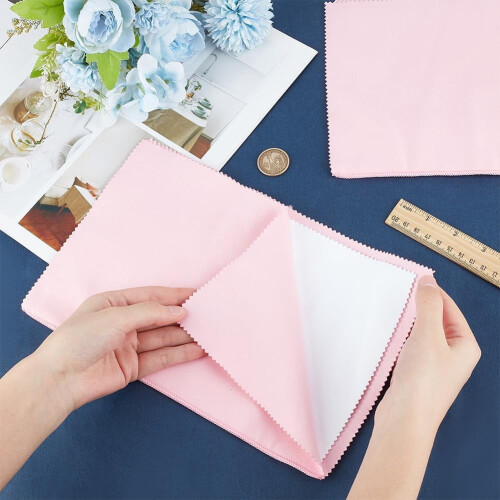 Jewelry Cleaning Cloth 4-Layer Reusable 2 pcs 2