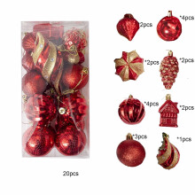 Liquidation de décorations de Noël ! Coffret cadeau de boules et clochettes, décorations pour sapin, décorations pour la maison, cadeaux pour la