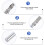 Thermometer Clip Stainless Steel Laboratory Bracket 6