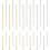 Stainless Steel Cable Chain Ends 120 pcs 8