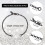 Stainless Steel Adjustable Slider Bracelets 12 pcs 18cm 7