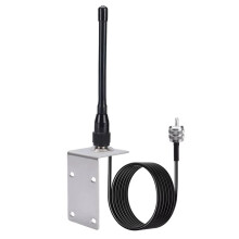 Antenne Radio VHF Marine 156-163 MHz, Connecteur PL-259, Antenne à Gain Élevé, Câble RG-58 pour Communications Navire-Navire