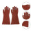 Mosiee rubber insulating gloves 12 kV 1 pair 4