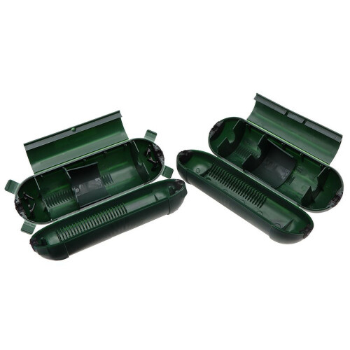 Scatola di sicurezza in plastica per prolunga elettrica da esterno. 2