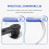 Glass Square Pan Lid with Knob Handle 1 Pack 4
