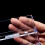 Business Card Holder Transparent Desktop Display Case Set 7