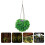 Boule de buis topiaire à LED solaire suspendue 4