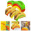 Mosiee taco holder wave shape hard rack30pcs 6