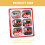 Kerst houten trein ornamentenset (1 stuk) 7