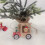 Set di mini trenini natalizi in legno (8 pezzi) 2