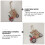 Set di mini trenini natalizi in legno (8 pezzi) 3