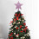 Christmas tree topper sparkle star 20 cm pink 6
