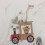 Set di mini trenini natalizi in legno (8 pezzi) 5