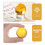 Decorazione per la casa con sfera di cristallo ambrata e supporto (1 set) 6