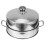 Stainless Steel Steamer Basket 24cm 1 Set 3