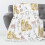 Couverture en peluche lapin de Pâques rose 40x30 pouces 1