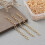 Iron Chain Extender Curb Style Nickel-Free Light Gold 70mm 5