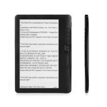 Liseuse Portable 7 Pouces, Écran Couleur, Compatible Carte Mémoire, Lecture de Livres Numériques, 8 Go