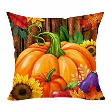 Housses de coussin décoratives automne Miayilima 18A