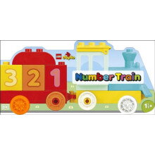 LEGO DUPLO Number Train by DK Paperback Book