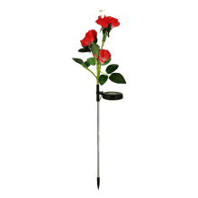 Háztartási utánzatú napelemes LED kerti díszlámpa napelemes kültéri kültéri művirágokhoz