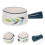 Ceramic Nonstick Small Saucepan with Handle 9.5x6 cm 4