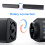 Αποσπώμενη μπάρα ήχου τηλεόρασης Livrdious20W με Bluetooth/AUX, συμβατή με 4