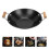 Stainless Steel Wok with Double Handle 28cm 2