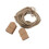 Kraft Paper Gift Tags with String Brown 100 pcs 8