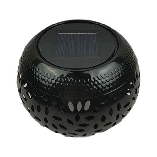 Solar Outdoor Table Lantern Warm Yellow LED Round 1