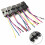 Πρίζα σιδερένιας πλάτης 12V/24V DC40A5 τεμάχια 6