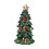 Green Fiber Optic Christmas Tree 2.95x5.31in with Star 1