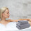 Beach Towel Set Linen Cotton 2-Piece 6