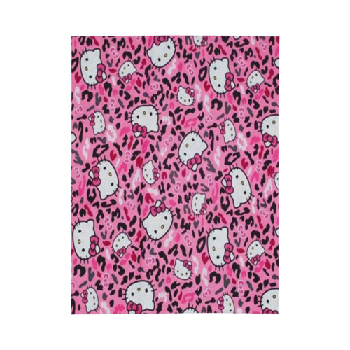 Κουβέρτα Hello Kitty από φλις, εξαιρετικά μαλακή 100x100 εκ. 1