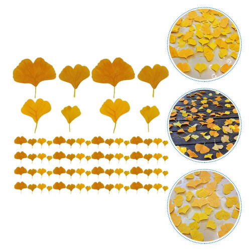 PATKAW τεχνητά φύλλα ginkgo στολίδι 108 τεμάχια 2