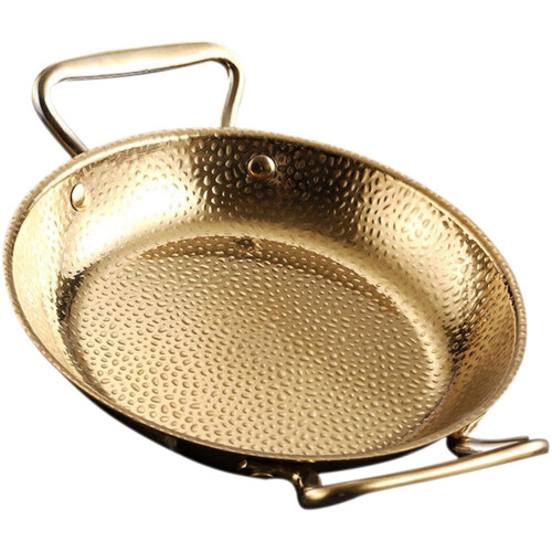 Double Handle Paella Pan Cooking Pot 12-inch 2