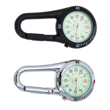 Pocket Watch Glow-in-the-Dark with Carabiner 2 pcs
