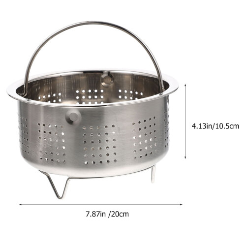 Panier vapeur en acier inoxydable pour cuiseur à riz 1