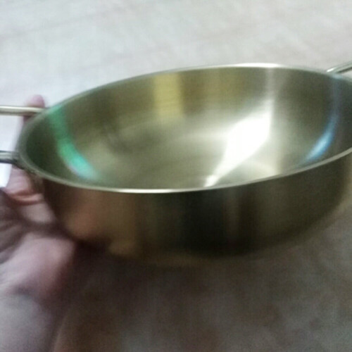 Stainless Steel Outdoor Griddle Pan 20 cm 2