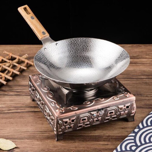 Wok Pan 24cm Deep with Handle 1