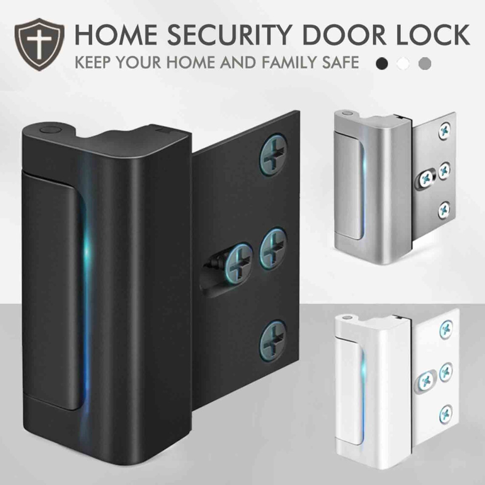 Flohua Door Reinforcement Lock For Inward Swinging Doors 3 972700510205