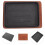 Eease steak plate griddle pan with wooden base 1 set 2