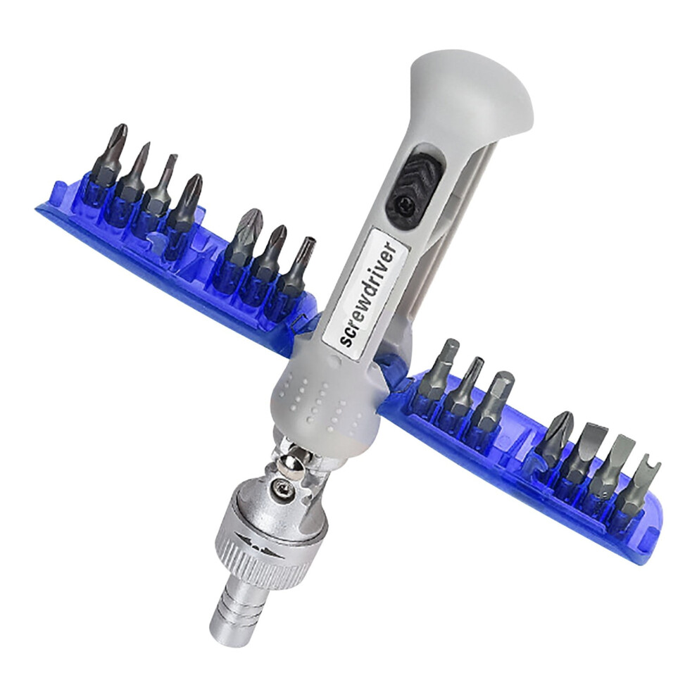 Flohua Multi-Angle Ratchet Screwdriver Set 14-In-1 972700517662