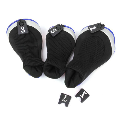 Golf Club Head Cover for Driver Protective 3 Pcs